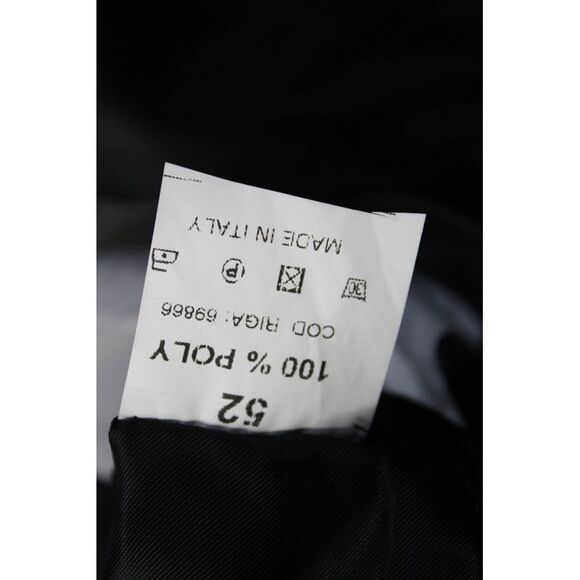 Metodo Trendy Wear Men's Collar Long Sleeves Lined Jacket Black Size 52 - Picture 9 of 9